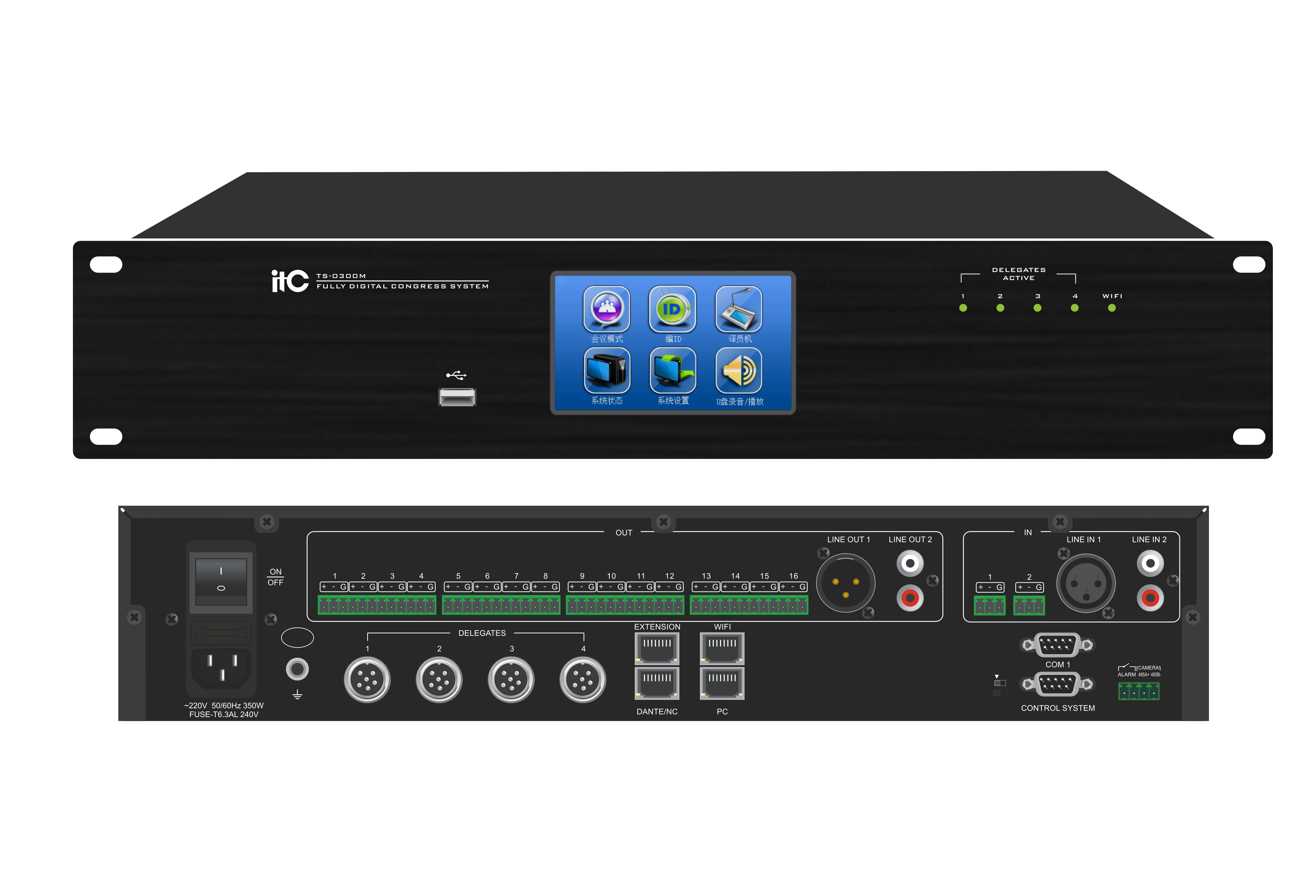 Цифровой контроллер ITC TS-0300M